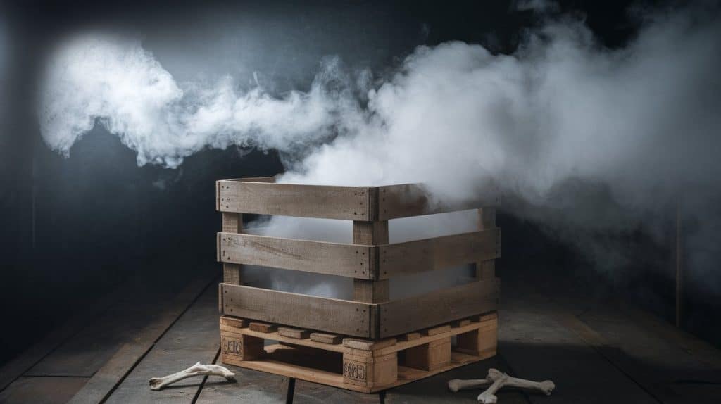 Fog Machine Pallet Cover