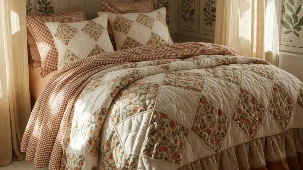  Handmade Quilts and Patchwork Bedding
