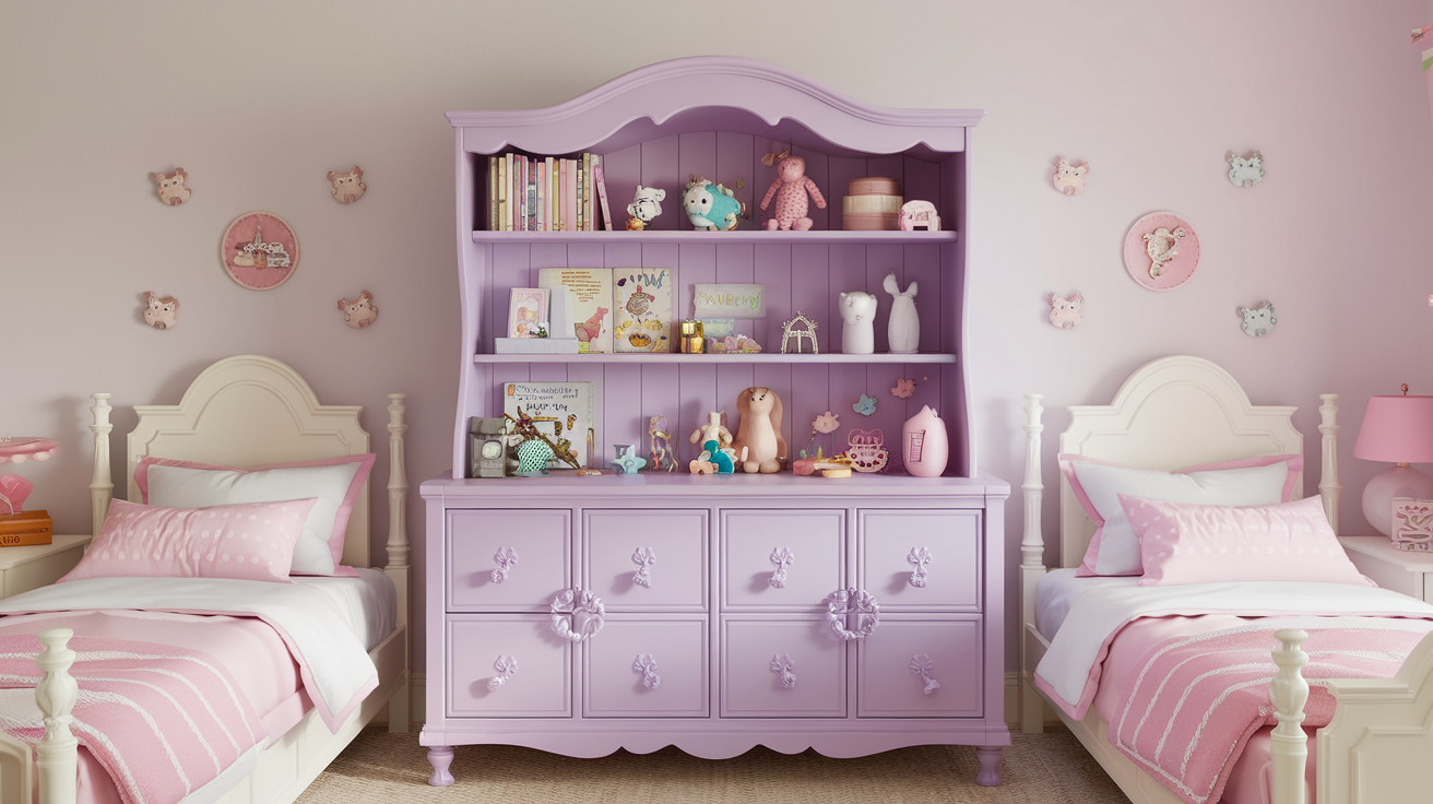 Lavender_Hutch_for_Kids_Room