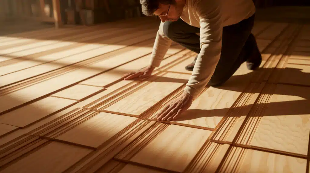 Lay Out the Floor Pattern
