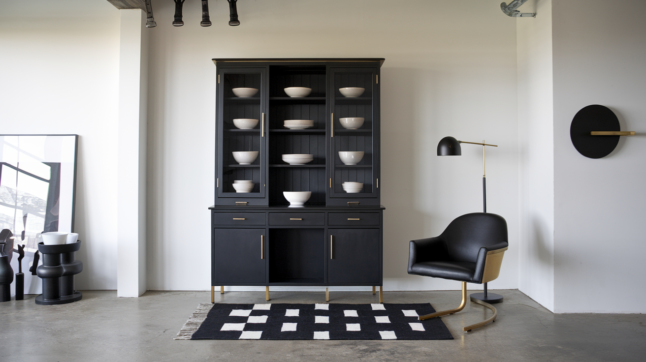Matte_Black_Modern_Hutch