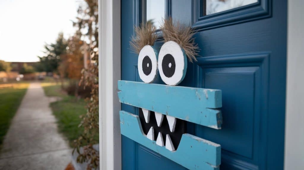 Monster Door Face