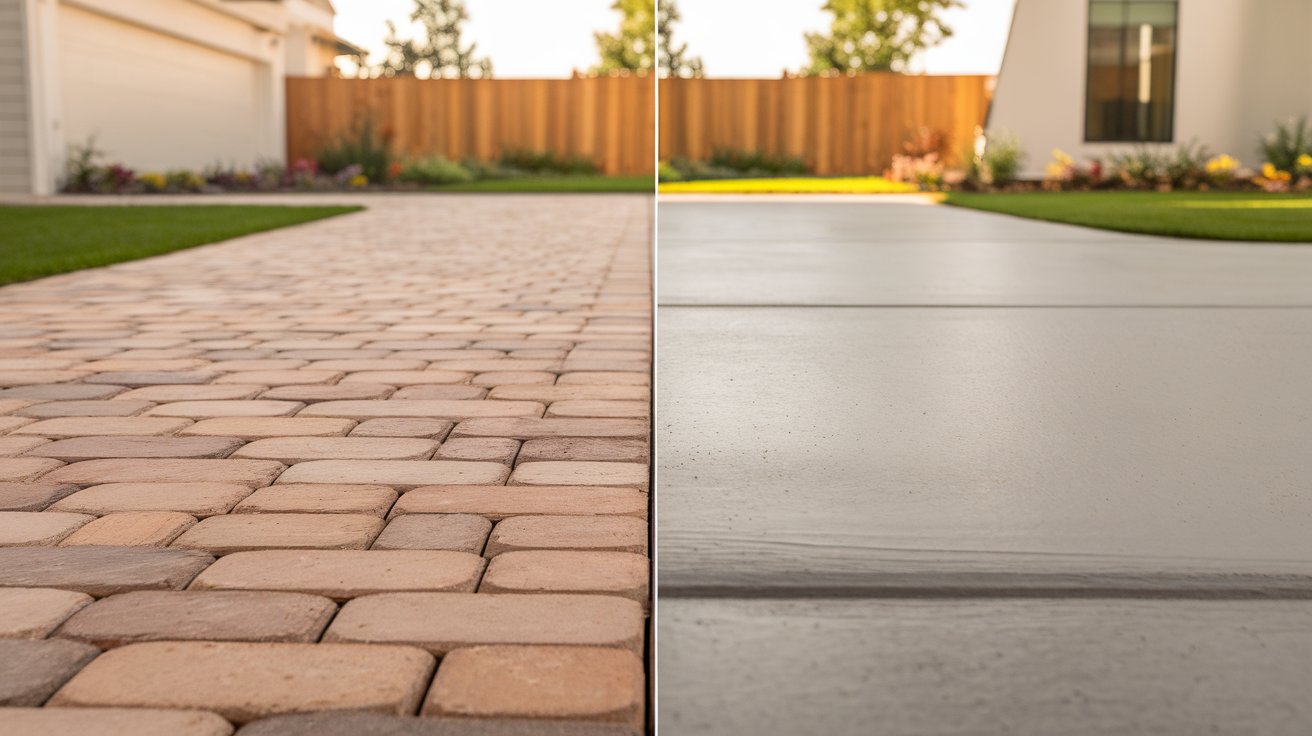 Pavers vs Concrete: Which is Right for Your Home?
