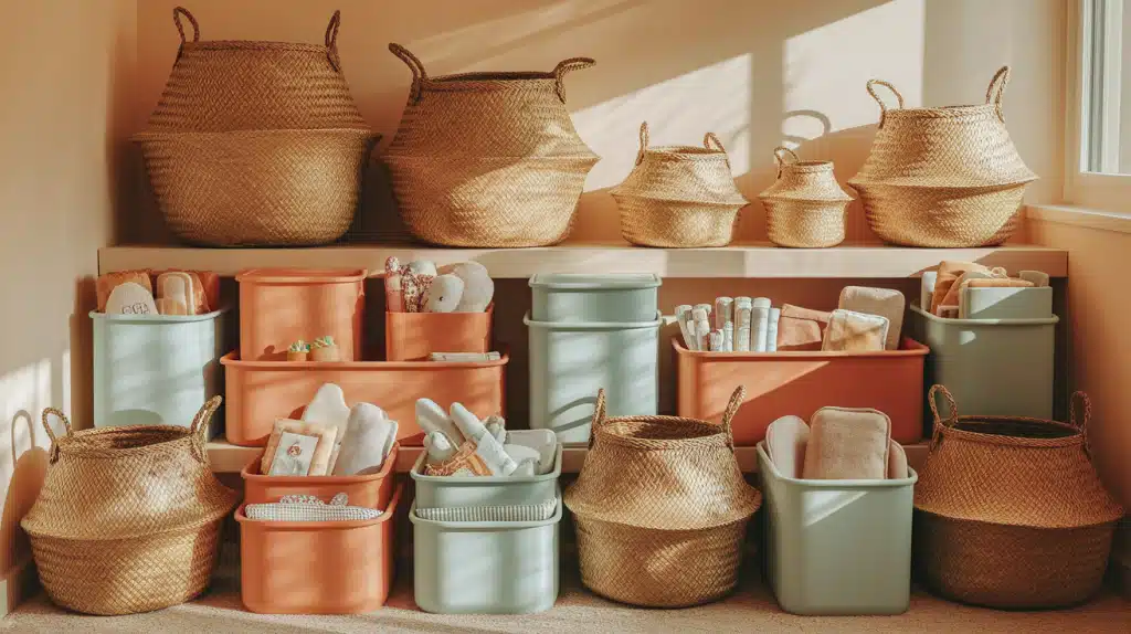 Personalize Storage with Decorative Containers
