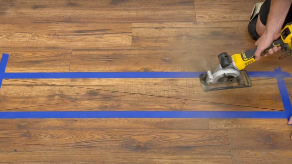 Preparing the Damaged Board for Removal