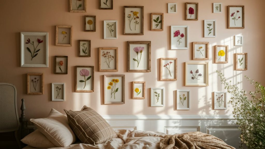 Pressed Flower Wall Art