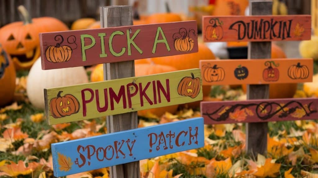 Pumpkin Patch Signage