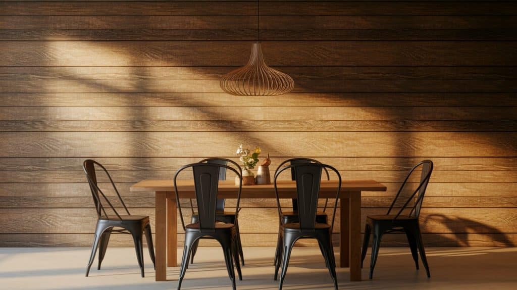 Rustic Wood Panel Effect