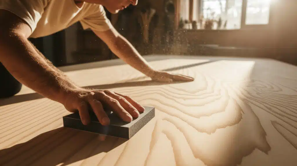 Sand the Entire Floor
