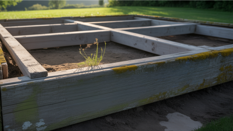 Shed Foundation Fix