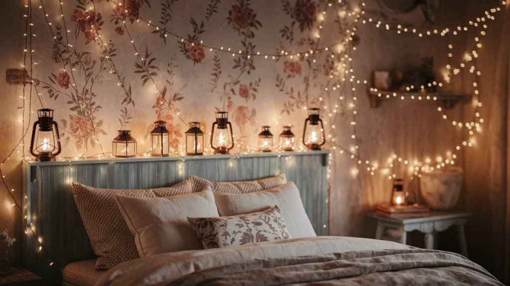 Soft Fairy Lights or Vintage Lanterns