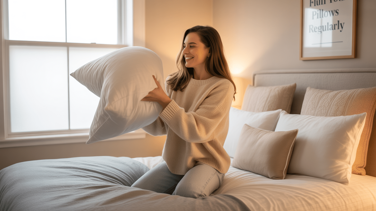 Step_3_Fluff_Your_Pillows_Regularly