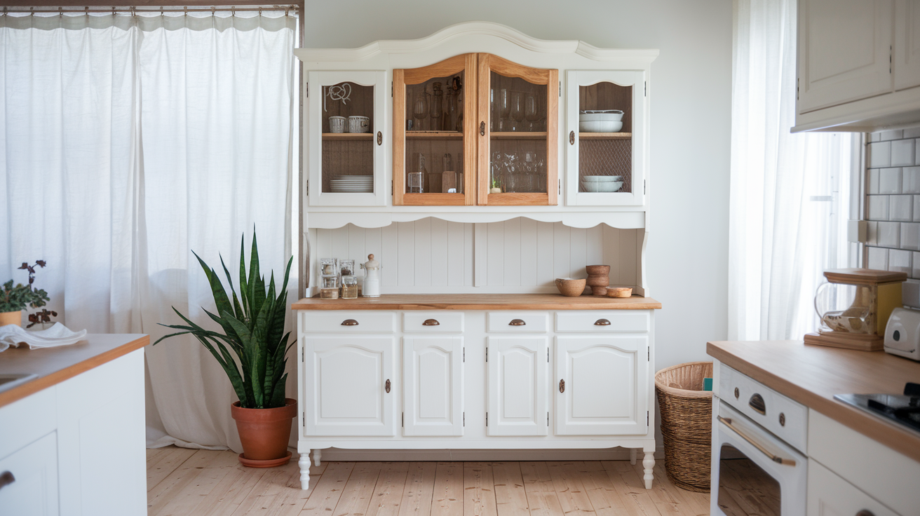 Two-Tone_White__Wood_Hutch