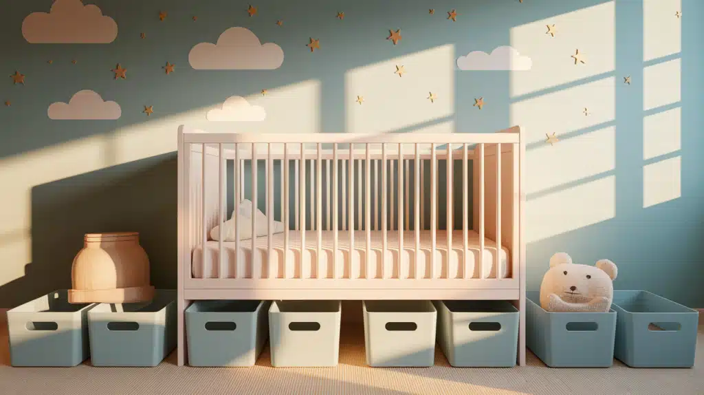 Under-Crib Storage Solutions
