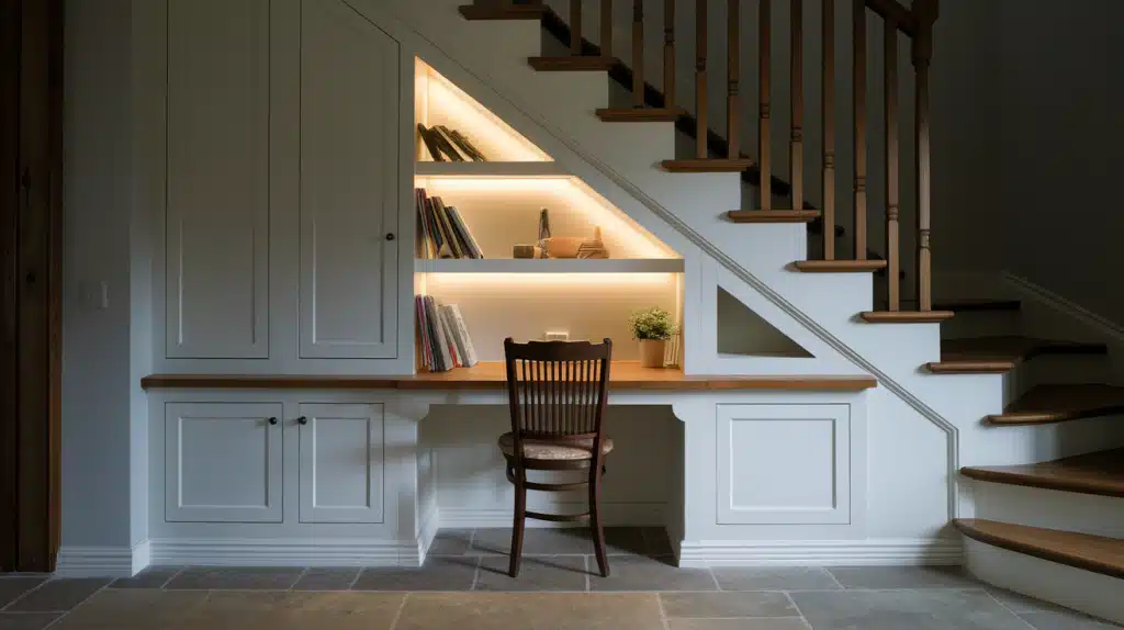 Under Staircase Desk