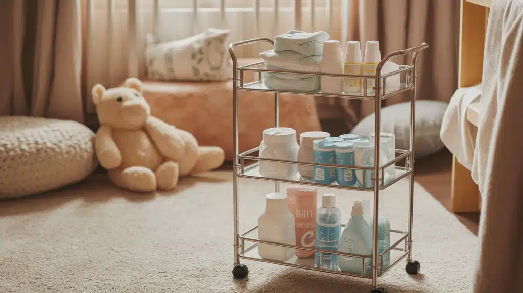 Use a Rolling Cart

