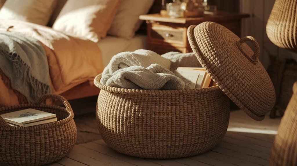 Woven Baskets for Storage