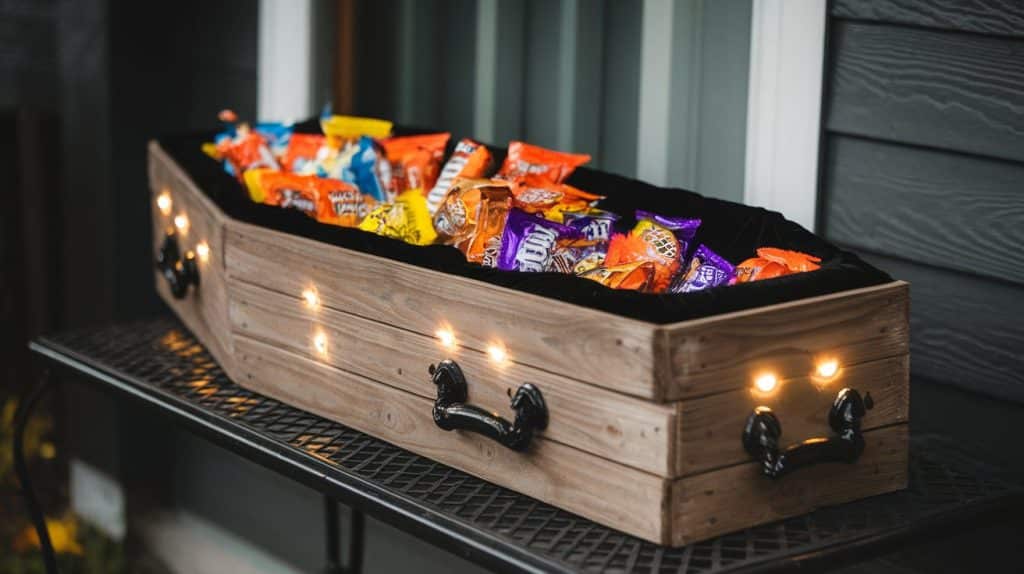 Coffin-Shaped Treat Box