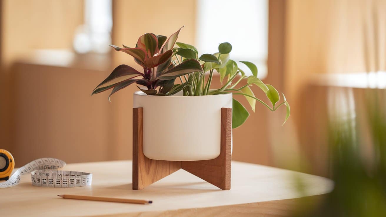 How to Build a DIY Wood Plant Stand