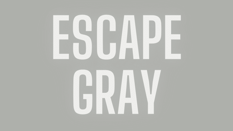 escape gray sherwin williams