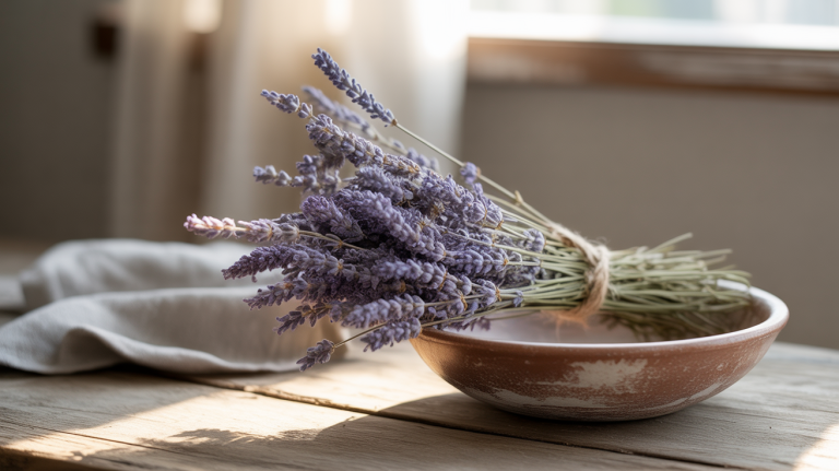 how to dry lavender