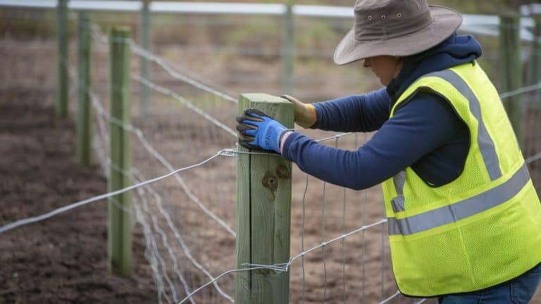 how to install electric fence