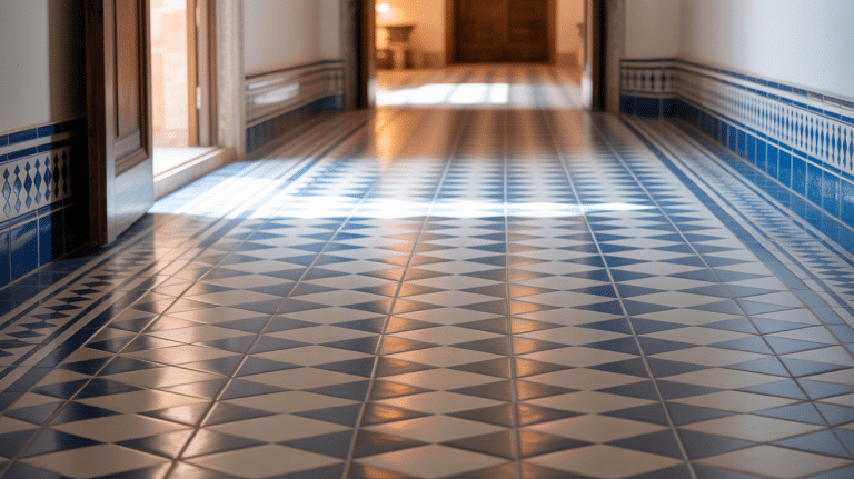 paint tile floor
