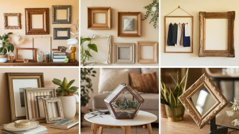 repurpose picture frames