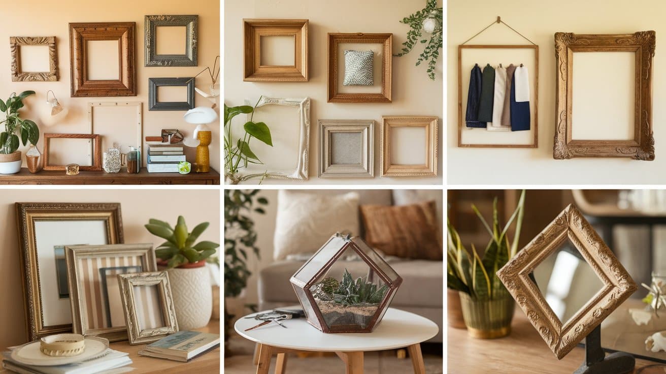 repurpose picture frames