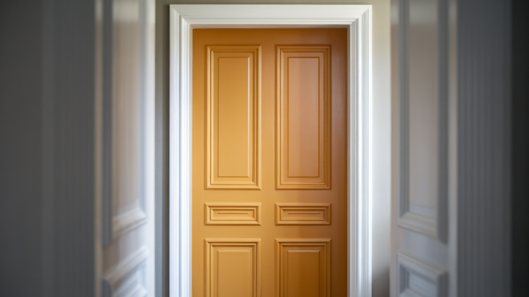 rules for painting interior doors