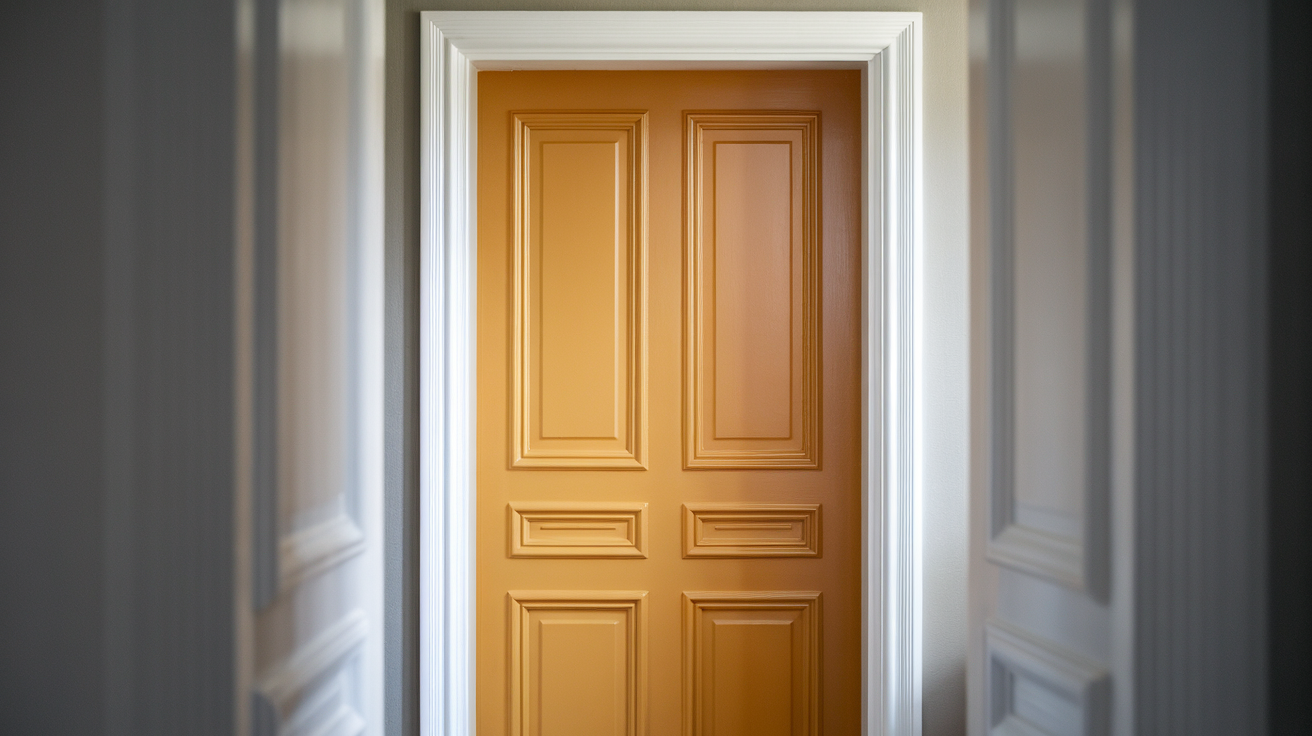 rules for painting interior doors