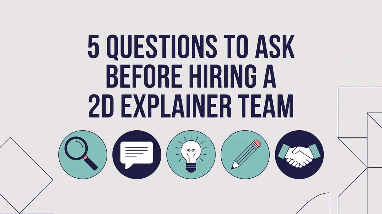 Questions to Ask Before Hiring a 2D Explainer Team