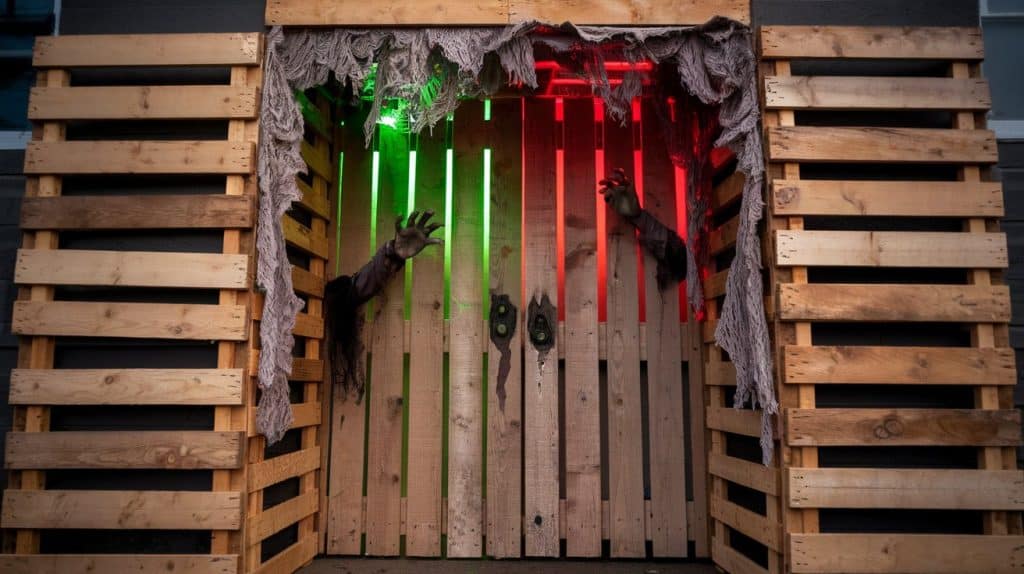 Zombie Pallet Doorway