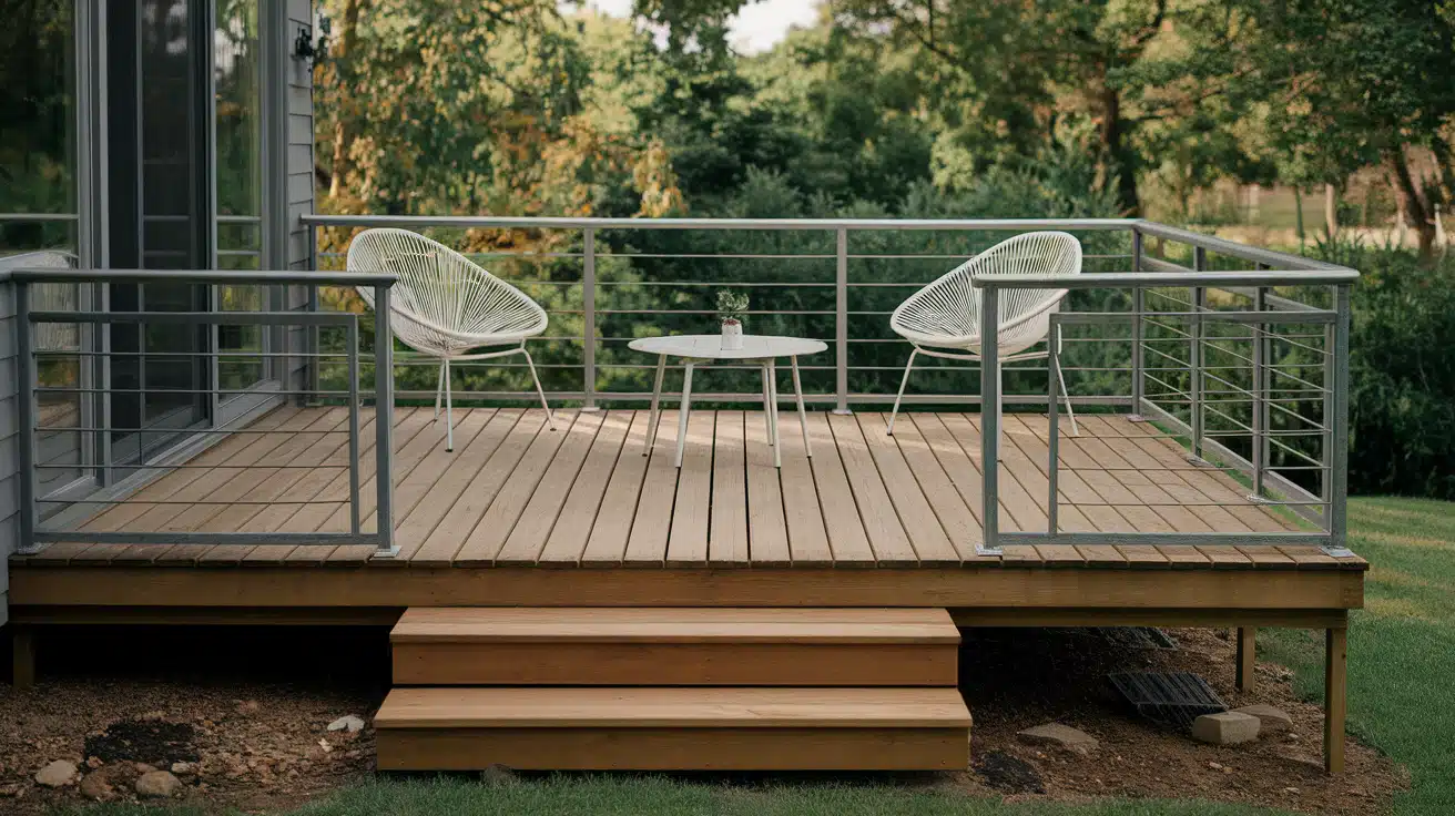 40 Simple Front Deck Ideas You should know