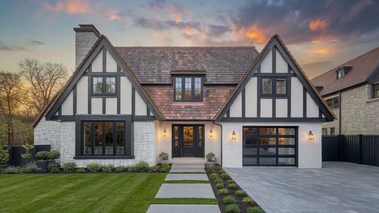 Achieving the Ideal Balance in Modern Tudor Home Design