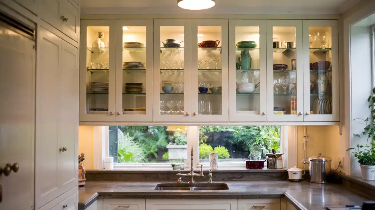 Add_Glass_Cabinet_Doors_for_a_Sleek_Look