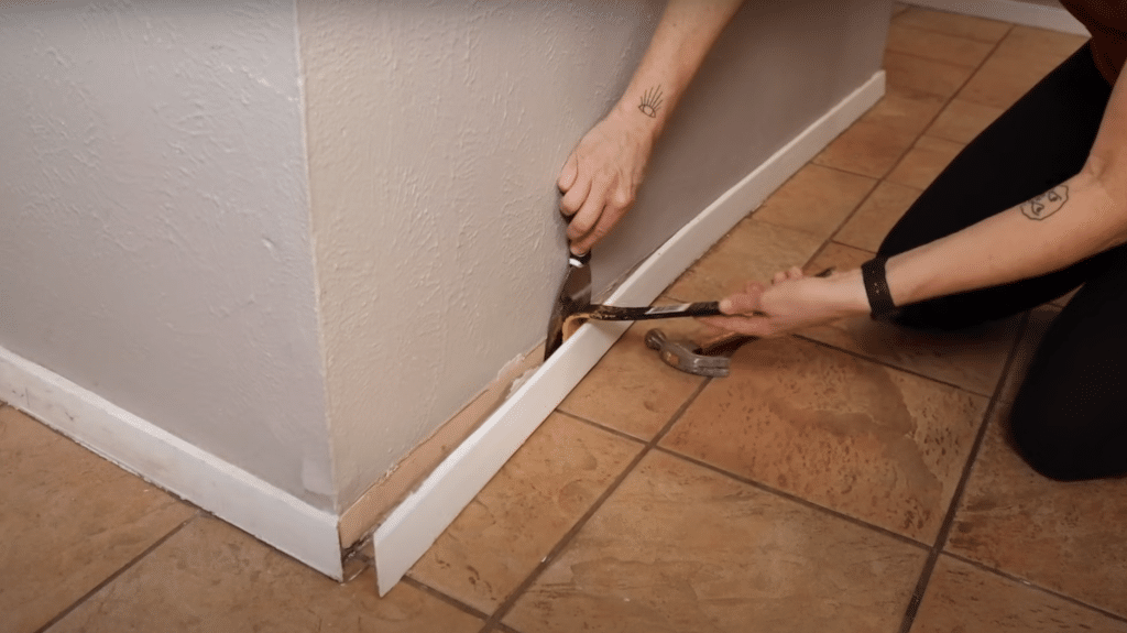 Baseboard Removal (Optional)