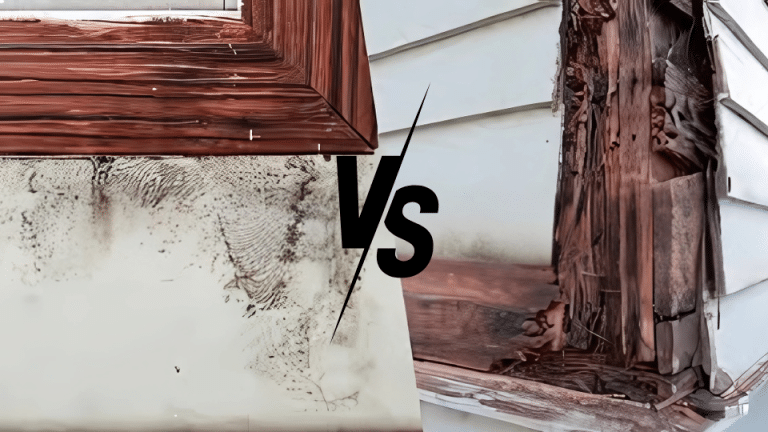 Black Mold or Wood Rot? How To Spot the Difference