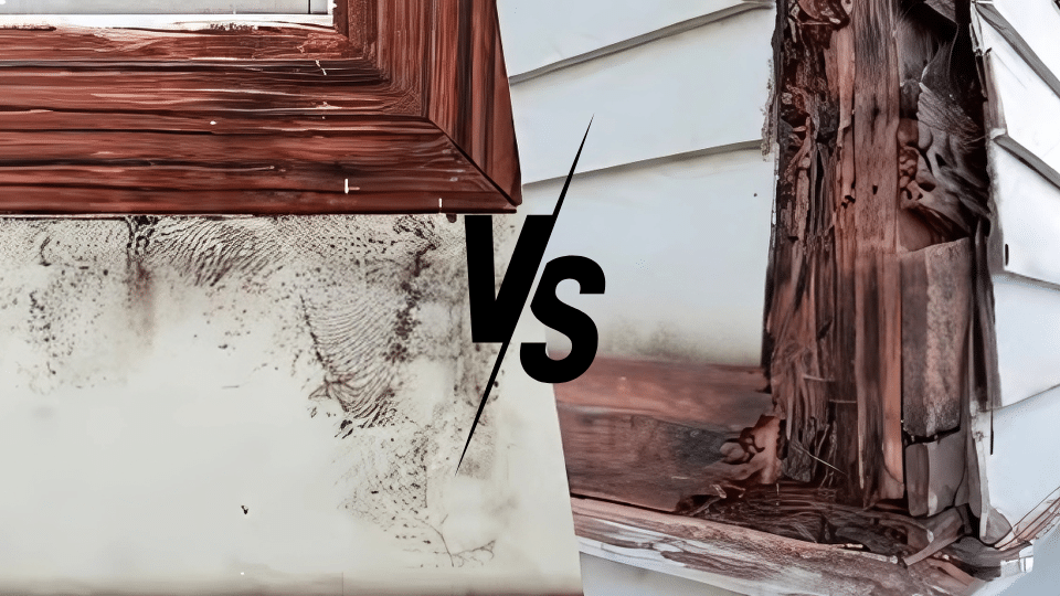 Black Mold or Wood Rot? How To Spot the Difference