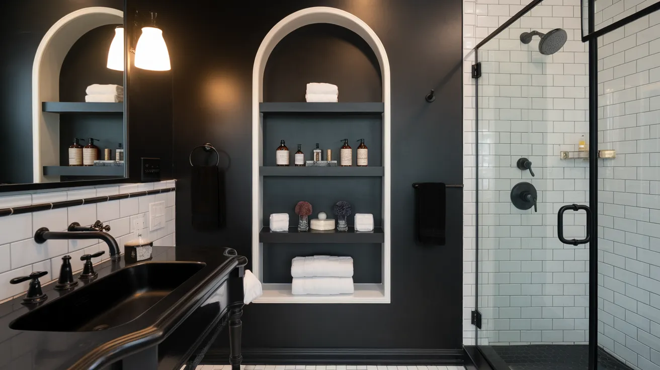 Built-in_Black_Shelving_Niches