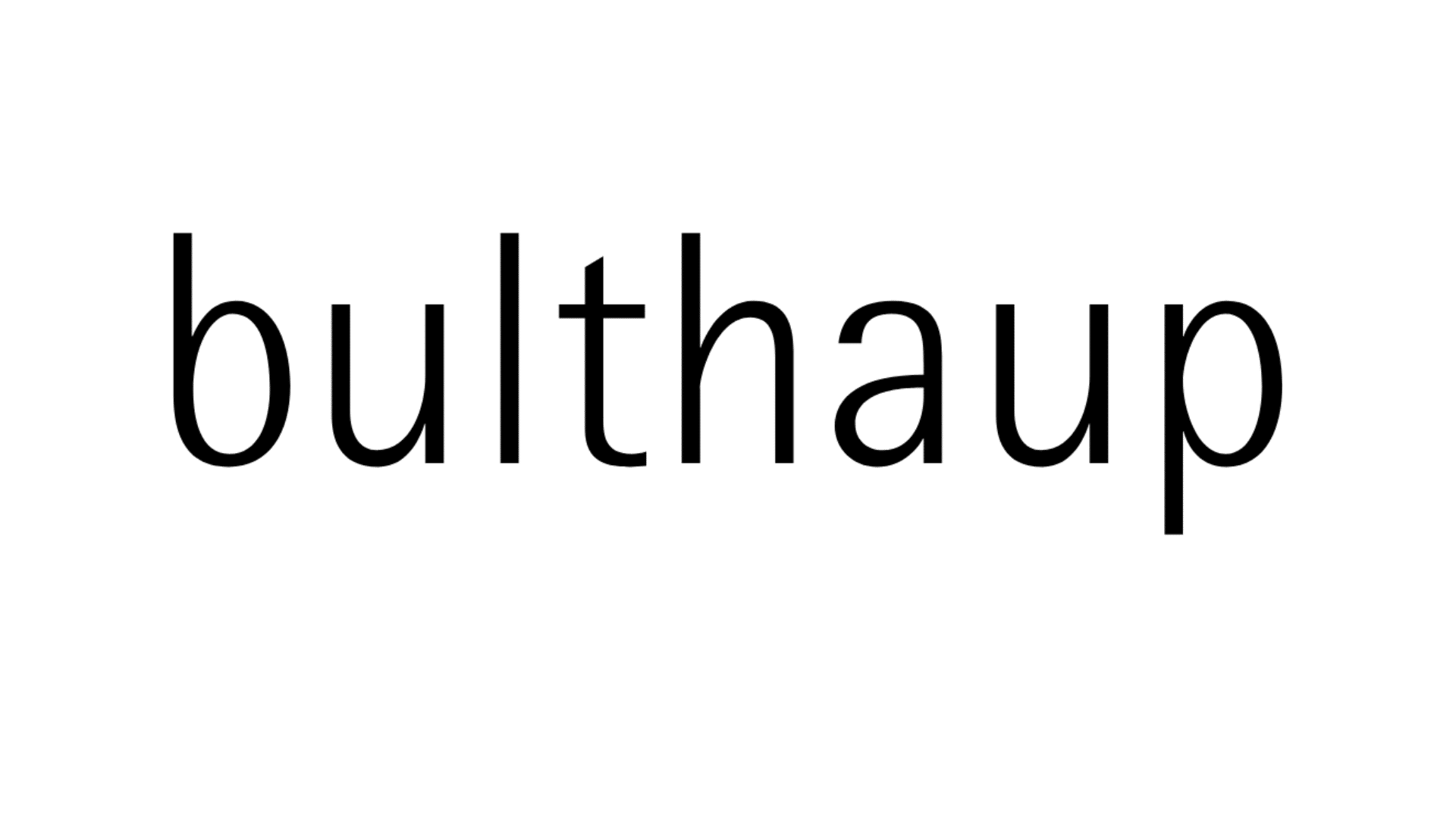 Bulthaup