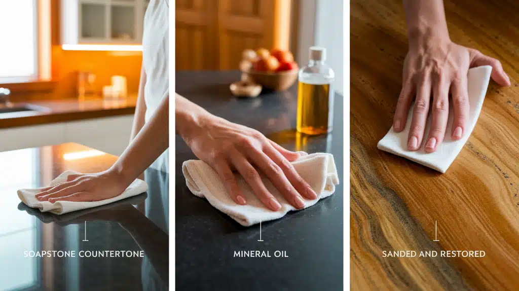 Care and Maintenance of Soapstone
