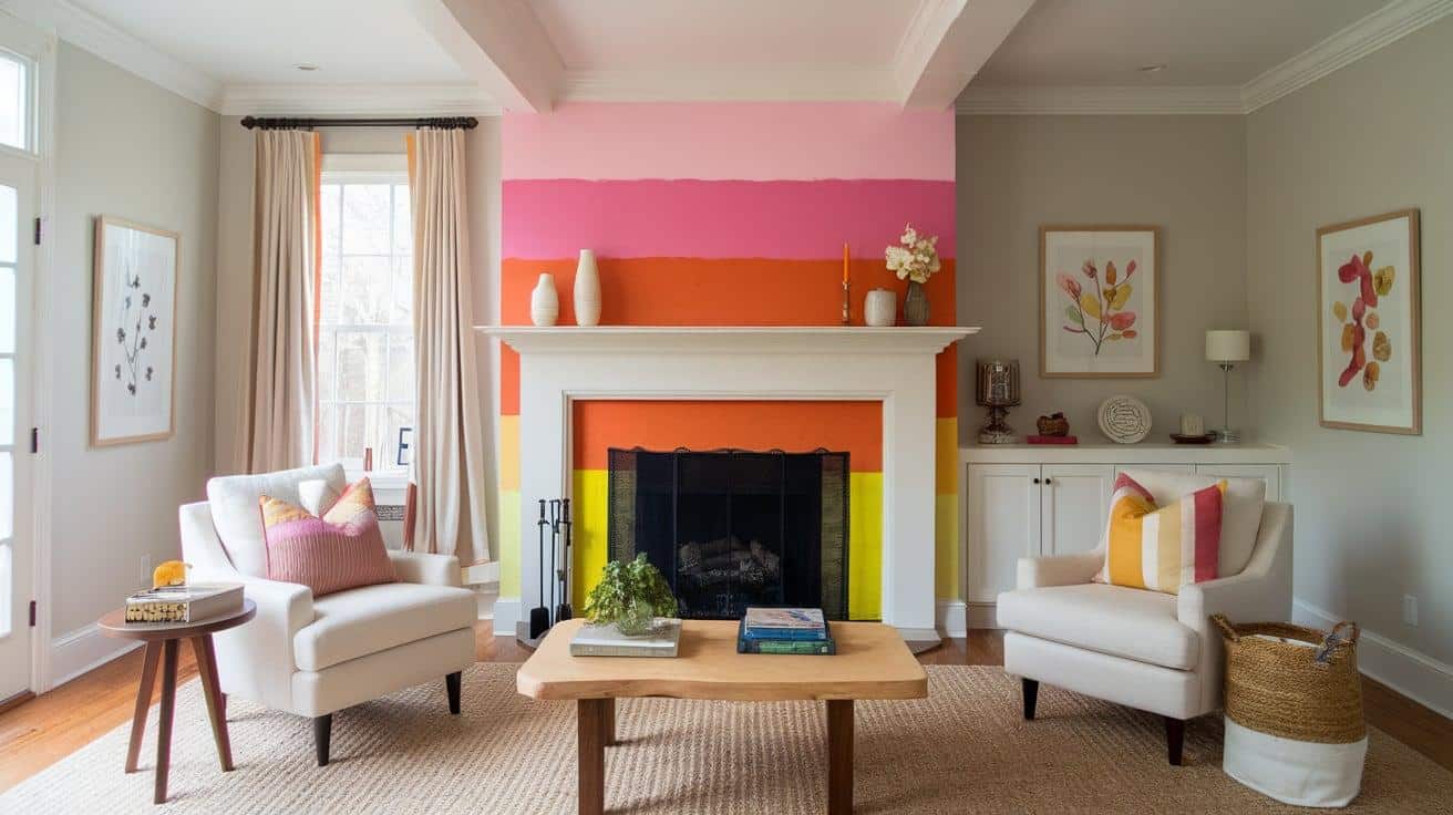 Colorful_Painted_Fireplace_Feature_Wall