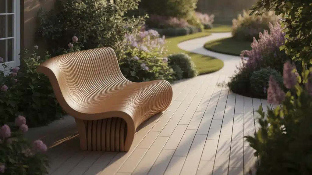 Curved Bench Design
