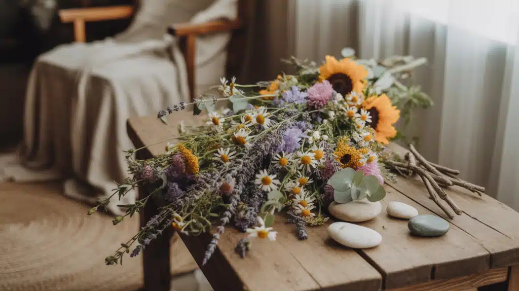 Free-Form Flower Arrangement