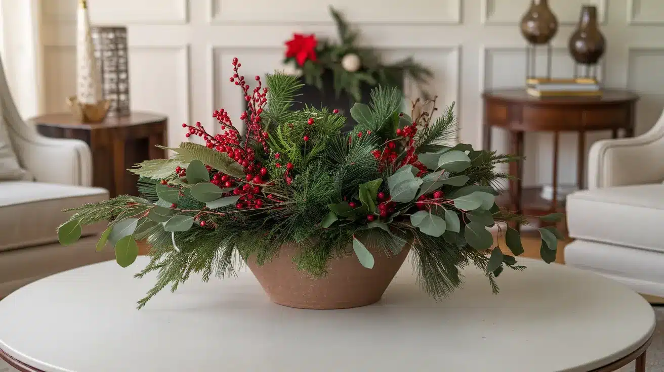 Fresh_Evergreen_Branch_Arrangement