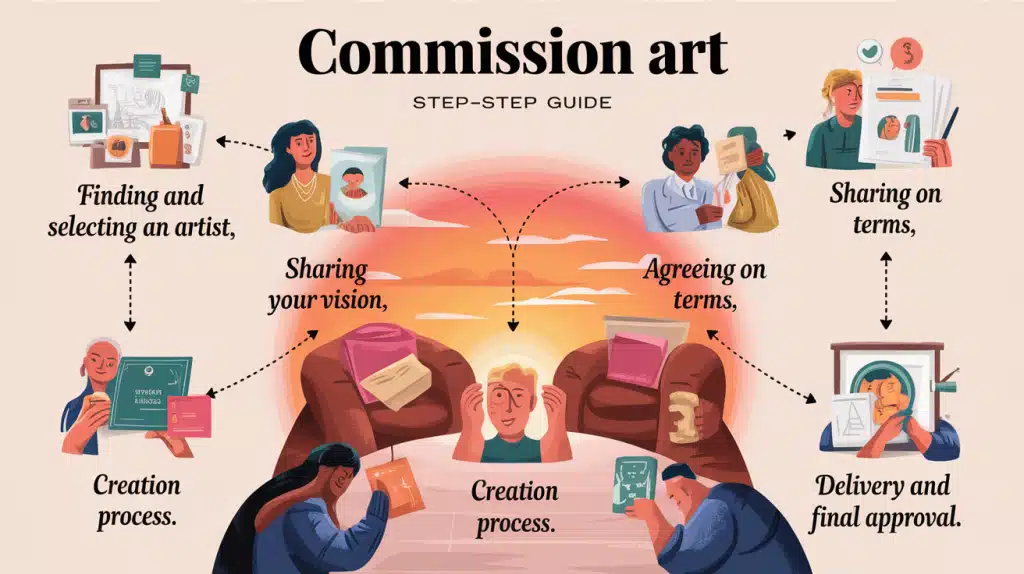 How Does the Commission Art Process Work?
