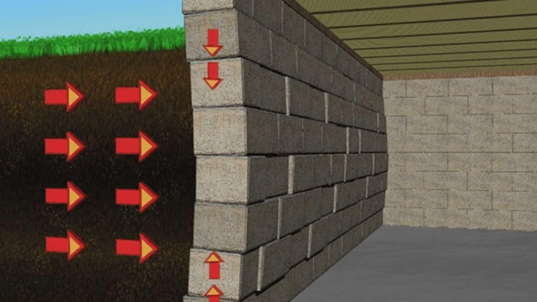 How to Identify and Repair Bowing Foundation Walls