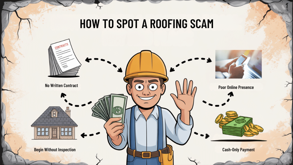 How to Spot a Roofing Scam- Key Red Flags