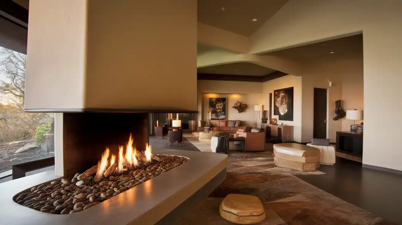 Multifunctional_Fireplace_Beneath_TV